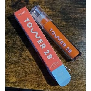 NIB! ShineOn TOWER 28 Lip Jelly in FIRE ~ Full Size ~ 3.9ml/0.13oz
